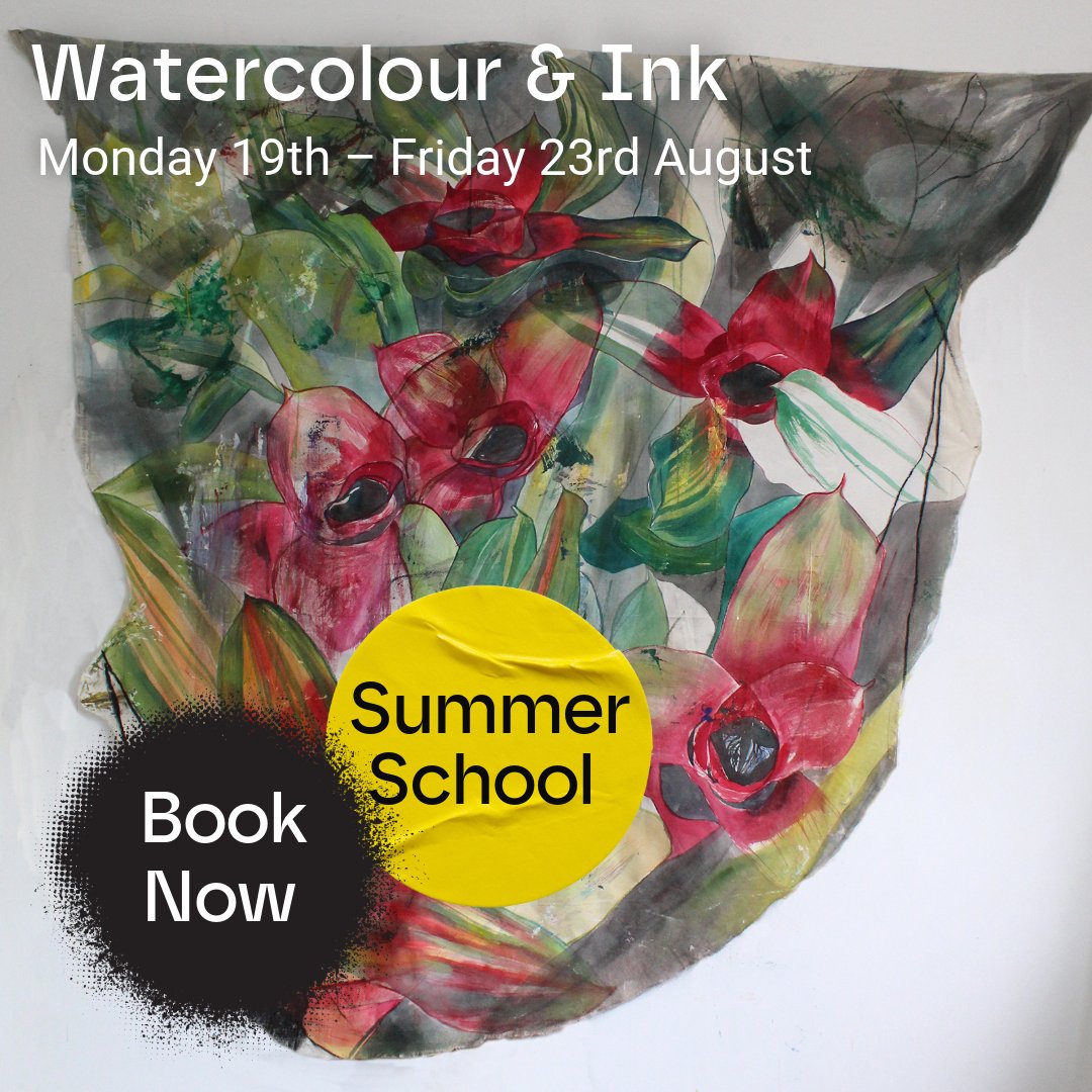 Starting Monday!
Explore a range of techniques using both watercolour and ink, combining traditional and contemporary approaches to the mediums.
Tutor: Laura Ribbons 

artacademy.ac.uk/course/waterco…

#Watercolour #WatercolourPainting #InkDrawing