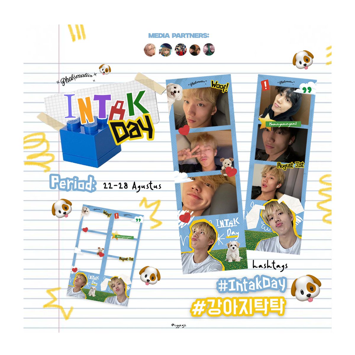 iggeoji's tweet photo. ๐ชด #IntakDay ๐ถ #๊ฐ์์งํํ ๐ณ
Photoframe event by @iggeoji
๐ Photomatics
๐๏ธ 22-28 Agustus 2024
เซฎ หถโฒ เฝ
โต๏ฟฝ๏ฟฝ แ https://t.co/qqRKXaTldY