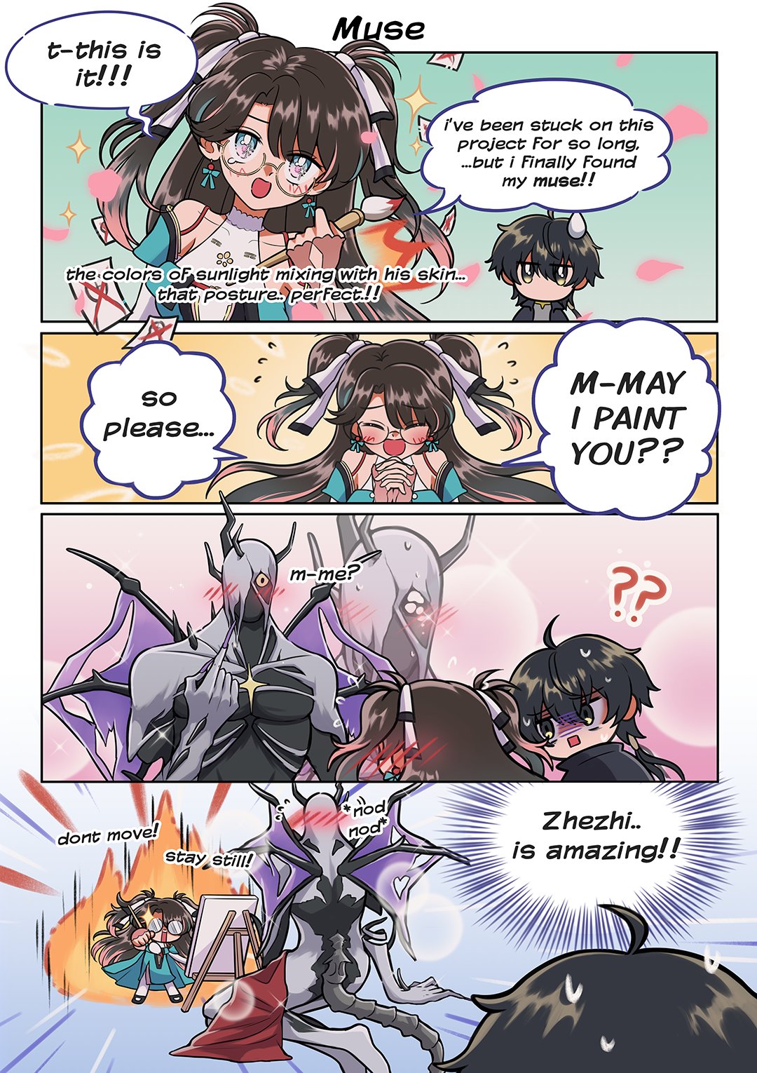 YZQ×DRRR!! COLLABORATION COMIC Y'all wanted a part 2 didn't you?? 🤣🫶🏻✨ #digitaldrawing