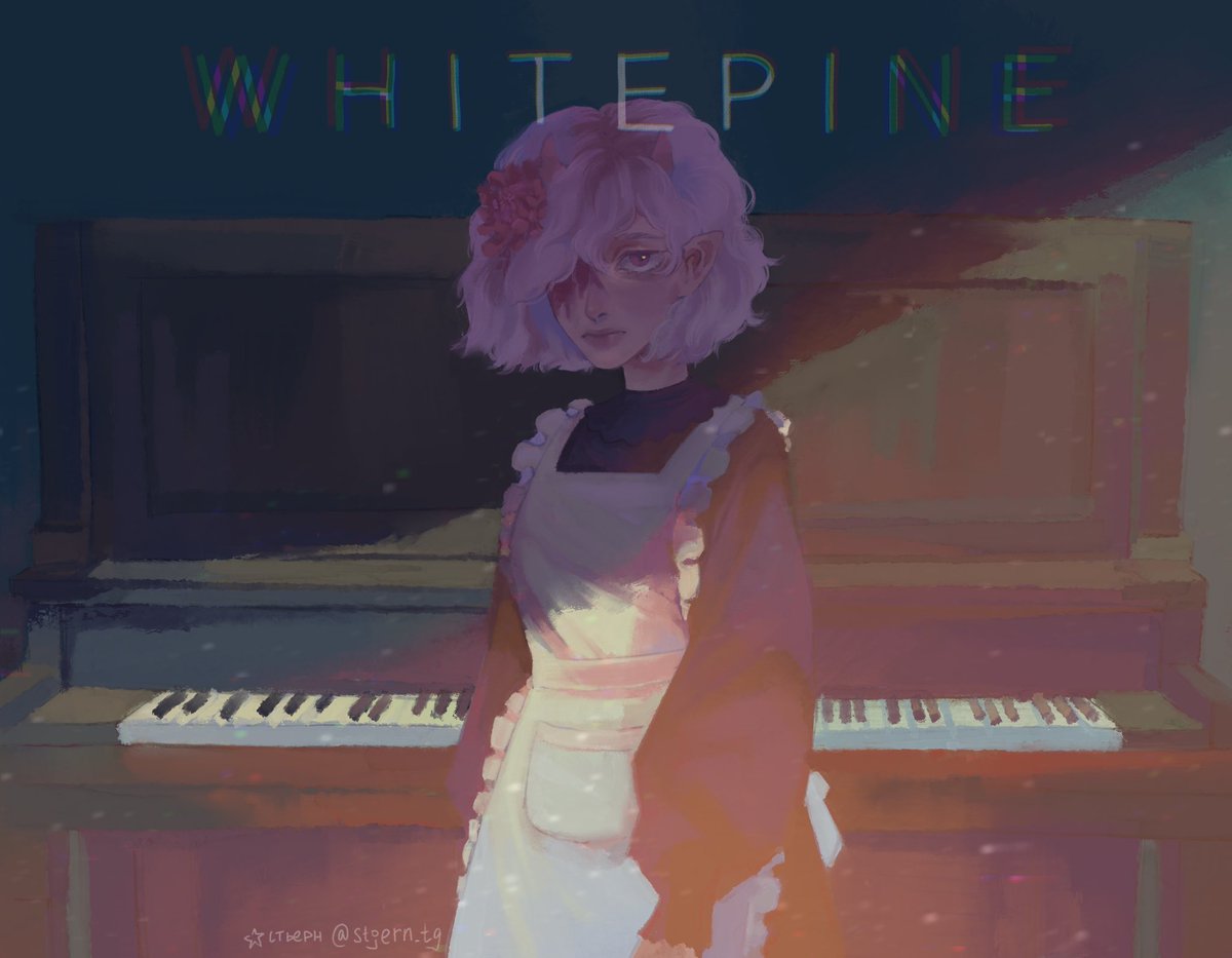 an old piano in the basement 

#whitepine