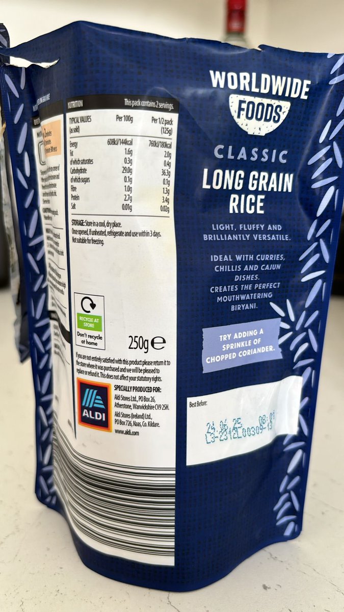 JimRalph15's tweet photo. @AldiUK something gone wrong here, you need to get to the bottom of it before someone gets seriously sick! https://t.co/LHzZyULOEE