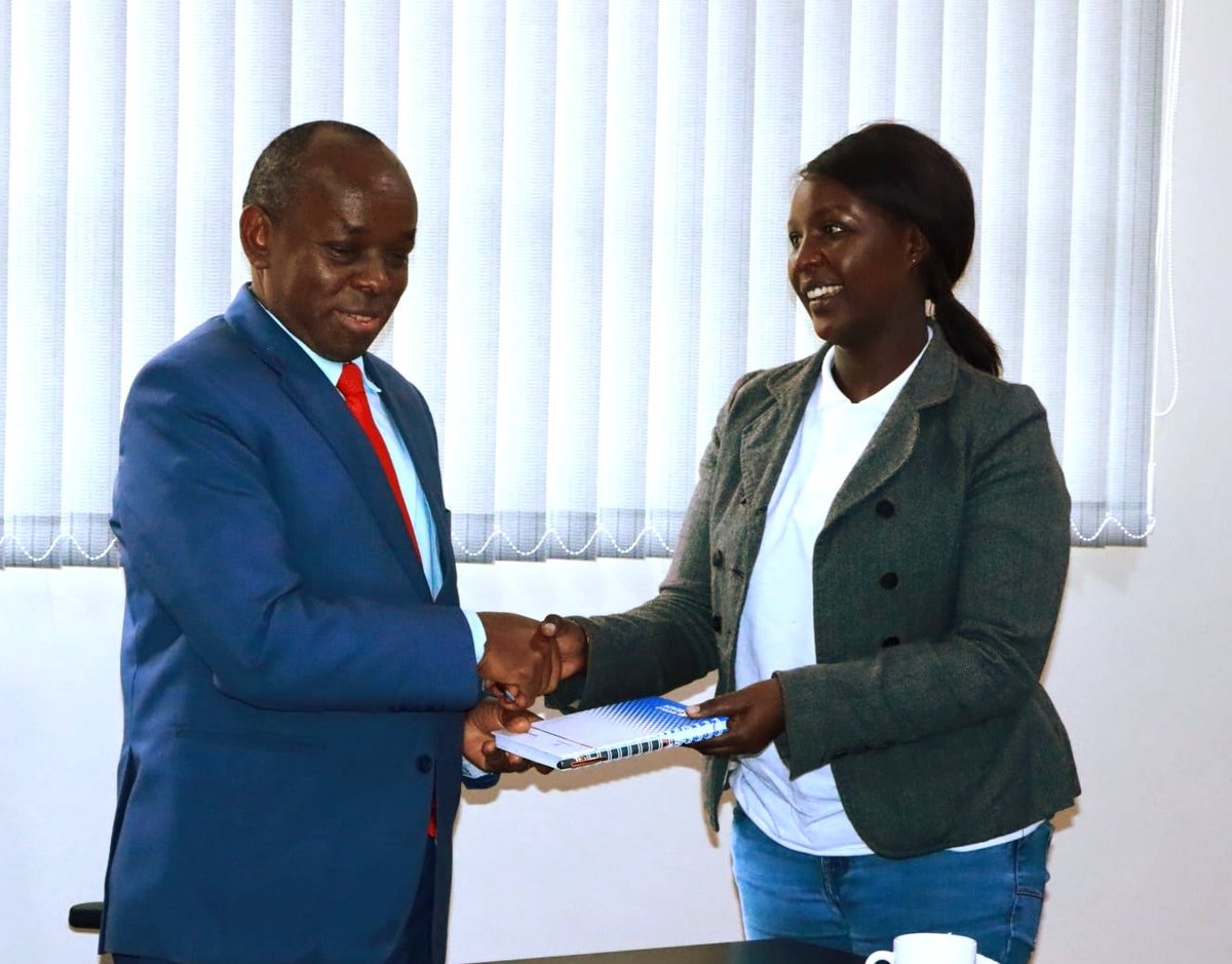 presidentsaward's tweet photo. Chief Principal of @KiambuPoly  Mr. Sammy Waititu &amp; his team applauded the outstanding work PA-K is doing in empowering young people to realize their potential. They encouraged Sheldon to continue being a role model &amp; inspire others with her journey of resilience and growth.
#PAK https://t.co/Tnffj1k4oz