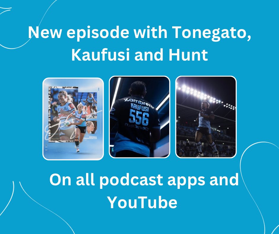New preview episode out now featuring exclusive interviews with Emma Tonegato, Royce Hunt and Oregon Kaufusi. On all podcast apps and YouTube. #UpUp #NRL #NRLW