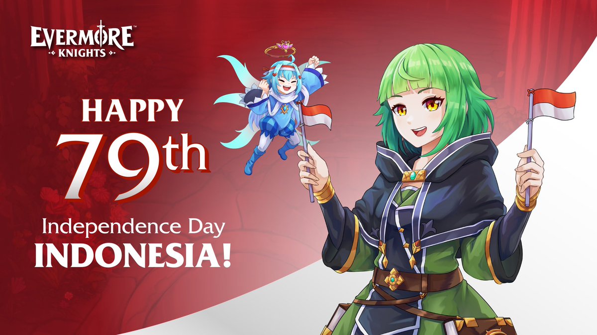 Happy Independence Day! 

As we celebrate freedom, remember that true independence is built on courage and resilience. In Evermore, heroes rise to defend justice. 

Today, let’s honor that spirit and work together for even greater victories. May freedom guide us all!