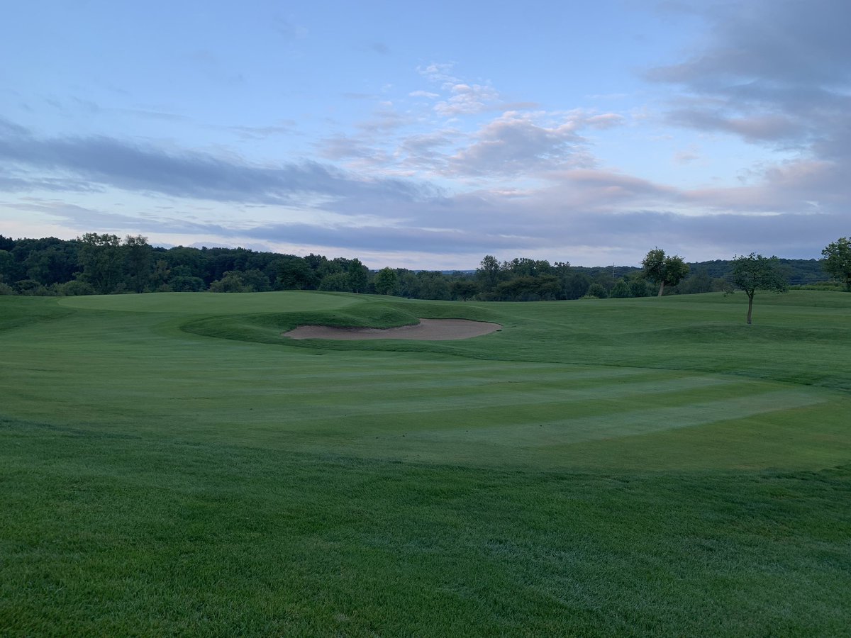 Beautiful morning <a href="/leslieparkgolf/">Leslie Park Golf Course</a> for the City of Ann Arbor Senior Amateur Championship <a href="/A2Parks/">Ann Arbor Parks Rec</a>