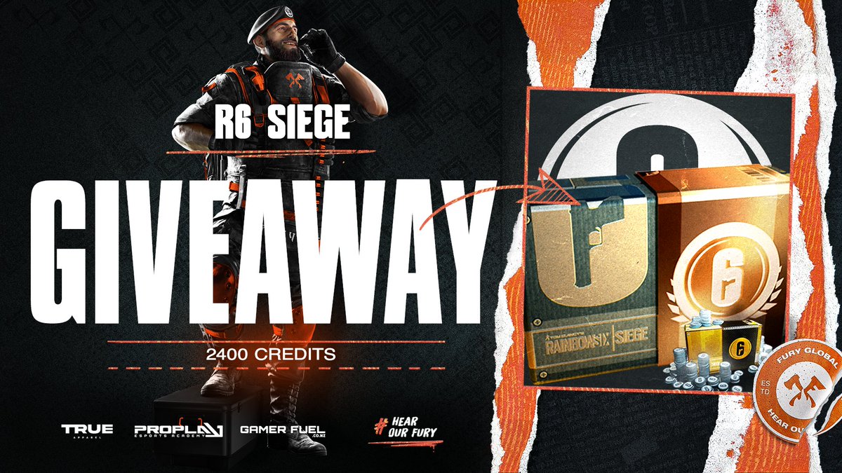 📢 R6S Credits Giveaway 📢

♻️ Repost
🧡 Like &amp; Comment
👥 Tag 2 people with the worst call outs

#Giveaway #FURYR6S #HearOurFURY🔥