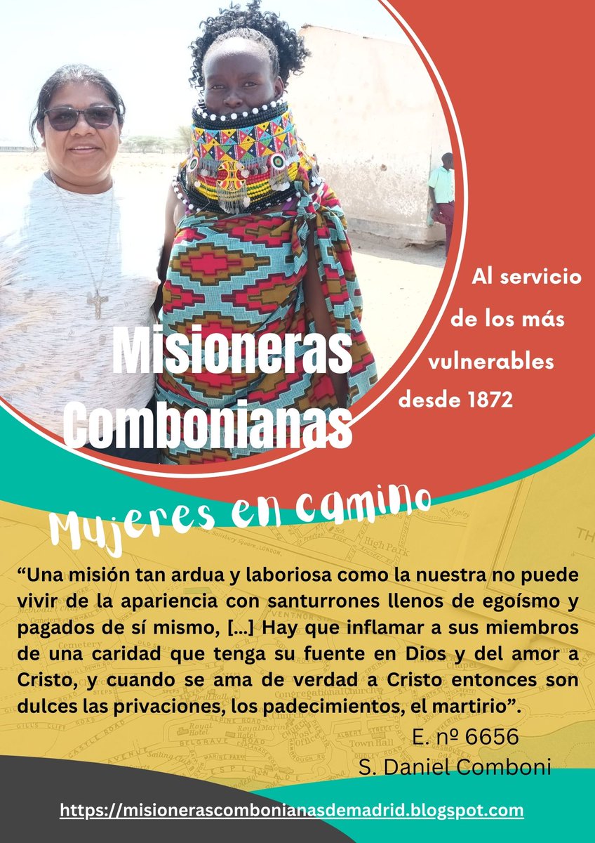 MisionerasComb1's tweet photo. #combonianas #Comboni https://t.co/F94zhVJ1Id