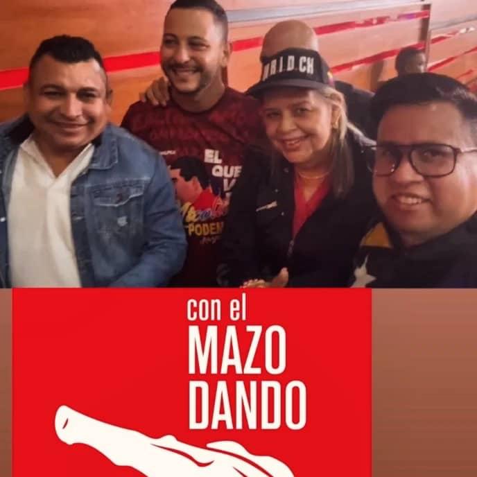 Seguimos en nuestro acostumbrado programa de los Miércoles Mazo Dando!
#Venezuelaserespeta
<a href="/dcabellor/">Diosdado Cabello R</a> 
#Podemos
<a href="/NicolasMaduro/">Nicolás Maduro</a>