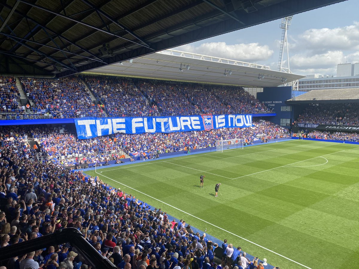 Ipswich Town at home to Liverpool today #ITFC