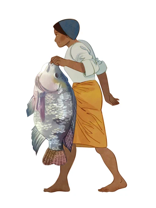 fishergirl &amp; tilapia 