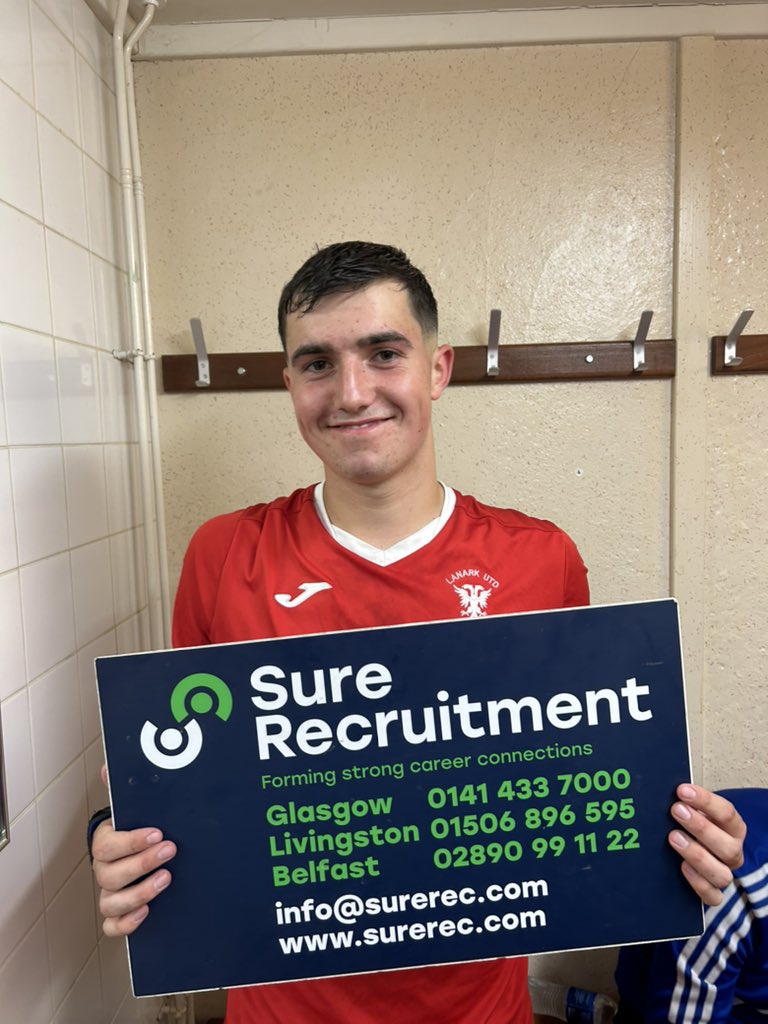 LanarkUTD20s's tweet photo. 3-1 defeat away to @valeofleven20s last night. 
C Monteith ⚽️
@SureRecScotland player of the match was C Millar (pic below) https://t.co/bwhfnv4mZK