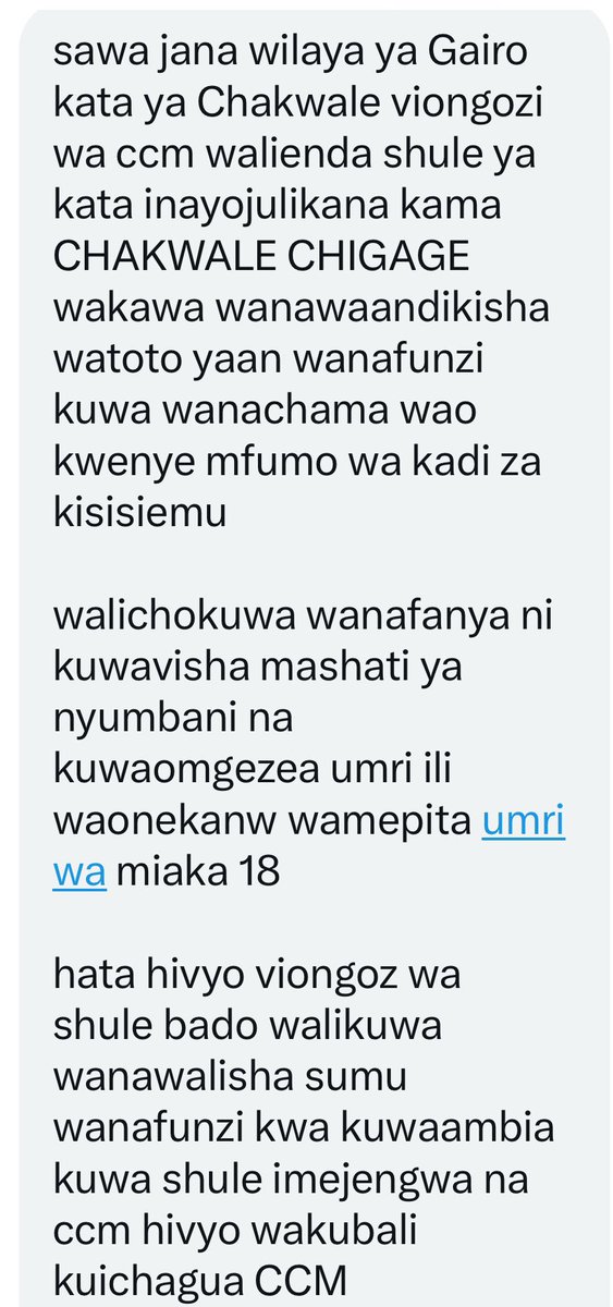 Maria Sarungi Tsehai tweet media