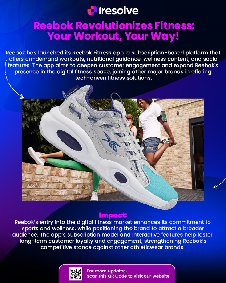 qbohr_global's tweet photo. Transform Your Fitness Journey with Reebok!

#reebok #fitness #fitnessapp #marketingcampaign #socialmediacampaign #digitalmarketing #marketingstrategy #brand #branding #iresolve https://t.co/1RUFCxtzXa