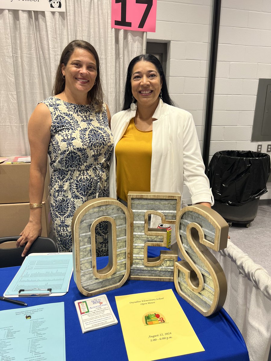 Our leaders are ready for the back-to-school event. Lots of backpacks and snacks for our students!