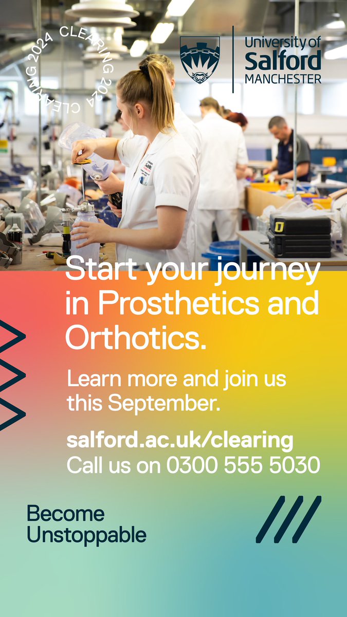 Nicky Eddison (@orthoticnetwork) on Twitter photo If youโre going through #clearing #UCAS #alevels2024 #ALevelResults and youโre looking for a new opportunity. Then take a look at the wonderful opportunities a career in prosthetics and orthotics can offer you <a href="/BeverleyHarden/">Beverley Harden FCSP</a> <a href="/WeAHPs/">WeAHPs ๐</a> <a href="/BAPO2/">BAPO</a> #AHPs #Prosthetics #Orthotics If youโre going through #clearing #UCAS #alevels2024 #ALevelResults and youโre looking for a new opportunity. Then take a look at the wonderful opportunities a career in prosthetics and orthotics can offer you <a href="/BeverleyHarden/">Beverley Harden FCSP</a> <a href="/WeAHPs/">WeAHPs ๐</a> <a href="/BAPO2/">BAPO</a> #AHPs #Prosthetics #Orthotics