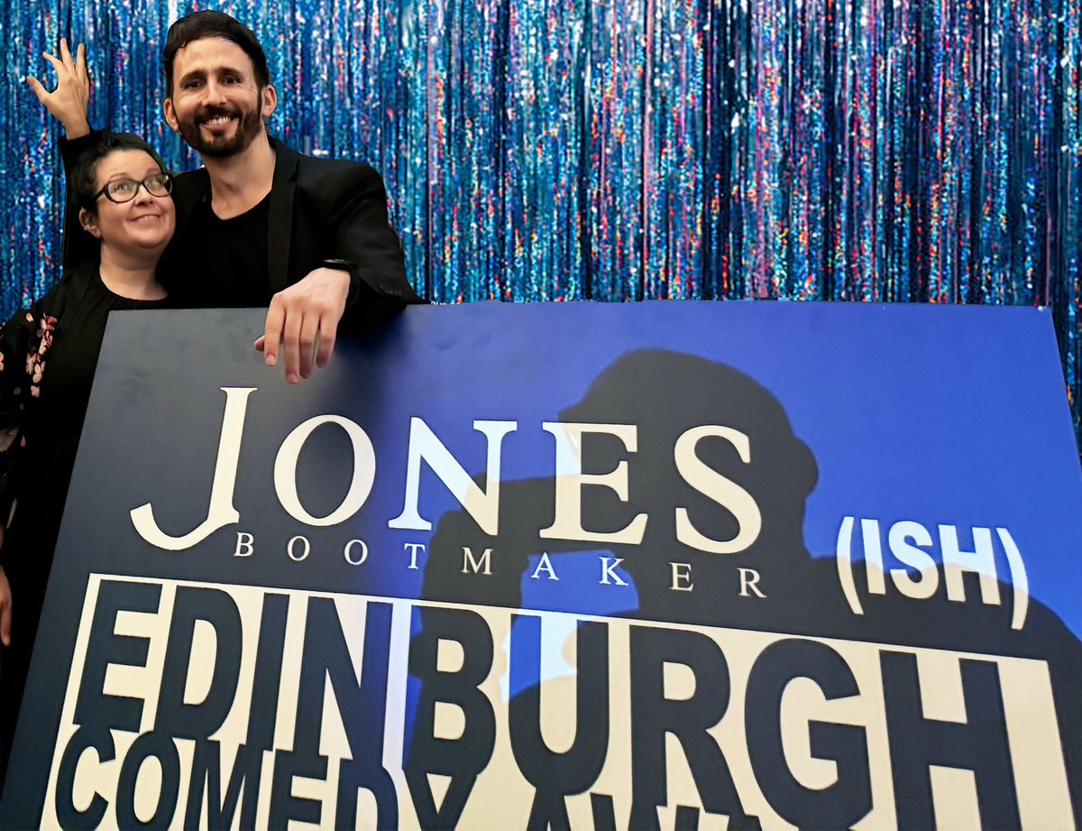 Jones Bootmaker ISH Edinburgh Comedy Awards (@ishcomedyawards) on Twitter photo At the Long-listers get together last night with awards producers <a href="/fairybowles/">Sarah Bowles</a> and <a href="/nathancassidy/">Nathan Cassidy</a>. Such a happy and supportive group of great artists. #ishawards #jonesbootmaker @jonesbootmaker At the Long-listers get together last night with awards producers <a href="/fairybowles/">Sarah Bowles</a> and <a href="/nathancassidy/">Nathan Cassidy</a>. Such a happy and supportive group of great artists. #ishawards #jonesbootmaker @jonesbootmaker