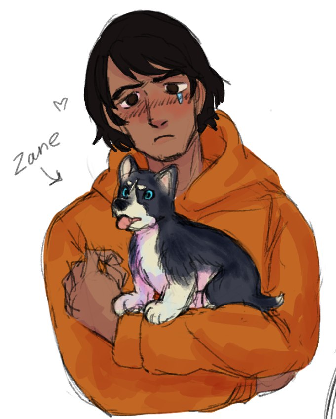 Kosmatish's tweet photo. little little doodle. Idk how draw puppies. #glaciershipping https://t.co/ph6HFdPJo0