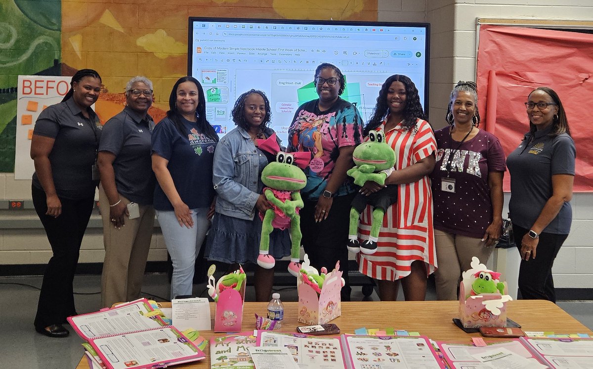 Dr Pat Williams-PPS PreKC (@drpsw_pkc) on Twitter photo PPS PreK Curriculum Team was ELITE during the New Teacher Institute. #FrogStreetEarlyLearning PreK- setting the foundation!
<a href="/PortsVASchools/">Portsmouth Schools</a> <a href="/PPSPREK/">Portsmouth Public Schools Pre-K Program</a>
<a href="/pps_FedsPreK/">PPS Office of Federal Programs & PreK</a> <a href="/ebracyPPS/">Dr. Elie Bracy III</a> <a href="/nicscud/">Nicole DeVries</a> <a href="/cardellpatillo/">Dr. Cardell Patillo, Jr.</a> <a href="/in8days/">Renee Hailes</a> <a href="/CPCRM/">Churchland Preschool</a> <a href="/MtHermonPreKCtr/">Mount Hermon Preschool Center</a> <a href="/CPCRM/">Churchland Preschool</a> <a href="/OliveBranch415/">Olive Branch</a> PPS PreK Curriculum Team was ELITE during the New Teacher Institute. #FrogStreetEarlyLearning PreK- setting the foundation!
<a href="/PortsVASchools/">Portsmouth Schools</a> <a href="/PPSPREK/">Portsmouth Public Schools Pre-K Program</a>
<a href="/pps_FedsPreK/">PPS Office of Federal Programs & PreK</a> <a href="/ebracyPPS/">Dr. Elie Bracy III</a> <a href="/nicscud/">Nicole DeVries</a> <a href="/cardellpatillo/">Dr. Cardell Patillo, Jr.</a> <a href="/in8days/">Renee Hailes</a> <a href="/CPCRM/">Churchland Preschool</a> <a href="/MtHermonPreKCtr/">Mount Hermon Preschool Center</a> <a href="/CPCRM/">Churchland Preschool</a> <a href="/OliveBranch415/">Olive Branch</a>