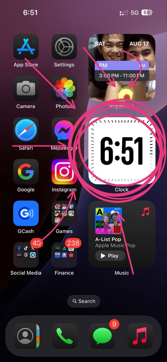 lancebyrence's tweet photo. i think this widget has to have its own dark mode #ios18 #apple #ios https://t.co/ZaBEUVNSwv