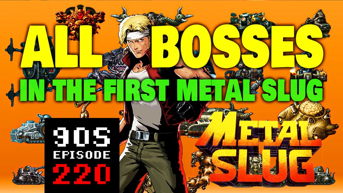 All bosses in the first Metal Slug game 😎💪
youtu.be/A3ho7o-ZFT0