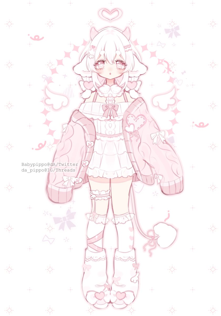 BabyPippo's tweet photo. Surprise me design for @Yuwunii 💖 https://t.co/DmWJaESOGN