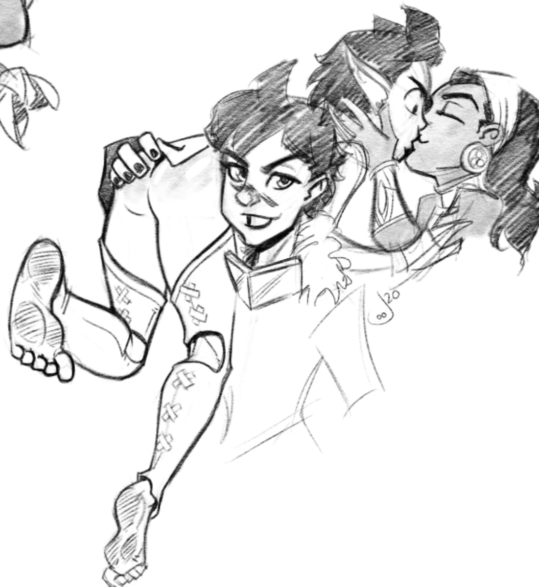 Kitten struggled for a moment until the lips of the pirate queen locked upon her own. It took her by surprise, shocked at first but soon settled into it.

img3.pillowfort.social/posts/c3734439…