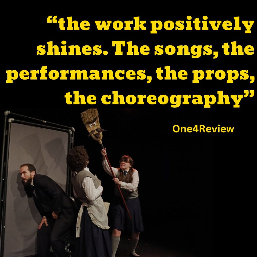 Kafka's Metamorphosis: The Musical! With Puppets! tweet media