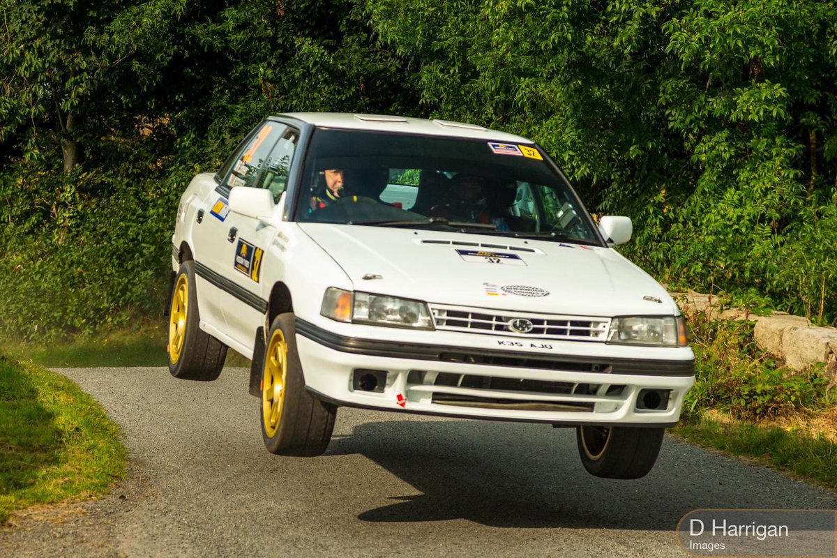 In the <a href="/IrishTarmacTROA/">Irish Tarmac C'ship</a>  Historics...

Ray Breen and Damien Morrisey lead the charge in their stunning Subaru Legacy 🤤

⏱️bit.ly/2024UlsterRall…

<a href="/ModernTyres/">Modern Tyre Service</a> #UlsterRally