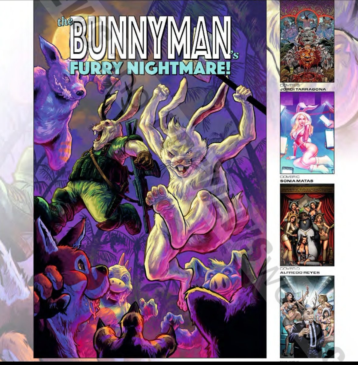 SCARCEXL's tweet image. Notre selection indé dans le previews de ce mois:
- une réédition de Matt Howard (cf. Scarce 78) chez Cosmic Lyon
- chez Zenescope, des lapins guerriers à une Furry Con
- Fred Harper sur Toxic Avenger chez Ahoy
- une histoire de vengeance elephantesque chez XEX
Scarce 94 avance !