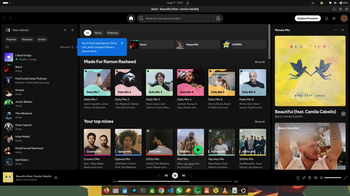 code_razzy's tweet image. 🚀 Balancing code and creativity with my favorite tunes on repeat! 🎧 What's on your coding playlist? Share your favorite tracks below! 👇
#DeveloperLife #Coding #Music #FullStackDev #TechVibes #ProductivityBoost