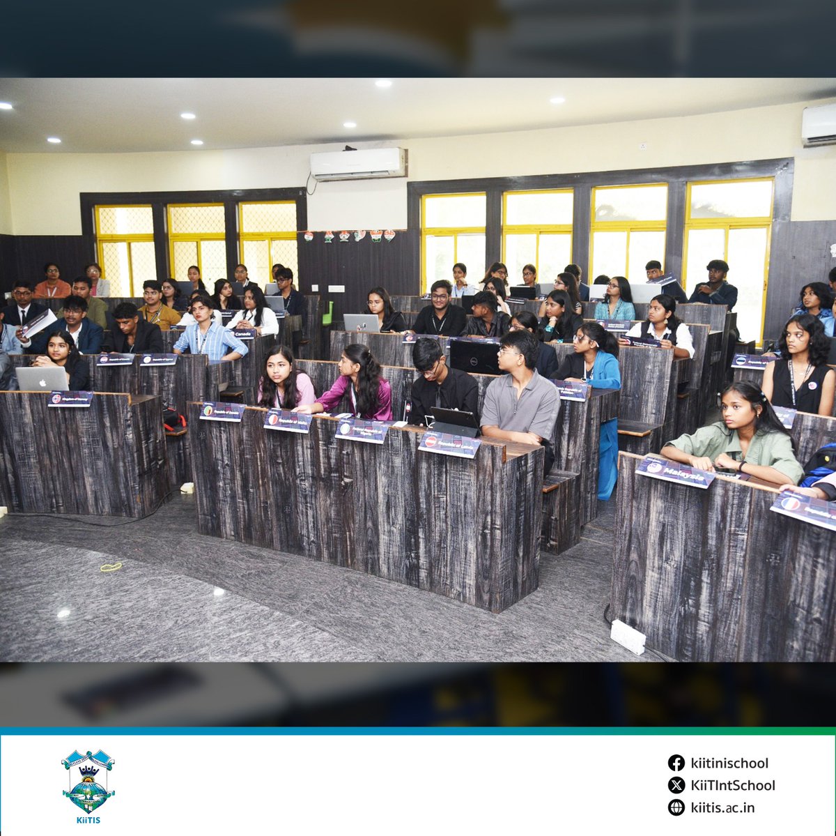 KiiTIntSchool's tweet photo. The passion these young minds bring to this platform is truly inspiring, as they embrace the opportunity to lead, inspire, and create meaningful change !
#KiiTIS #MUN #11thEdition #meaningfulchanges #ExchangeOfIdeas #kiitismun https://t.co/WyyZyKnGpF