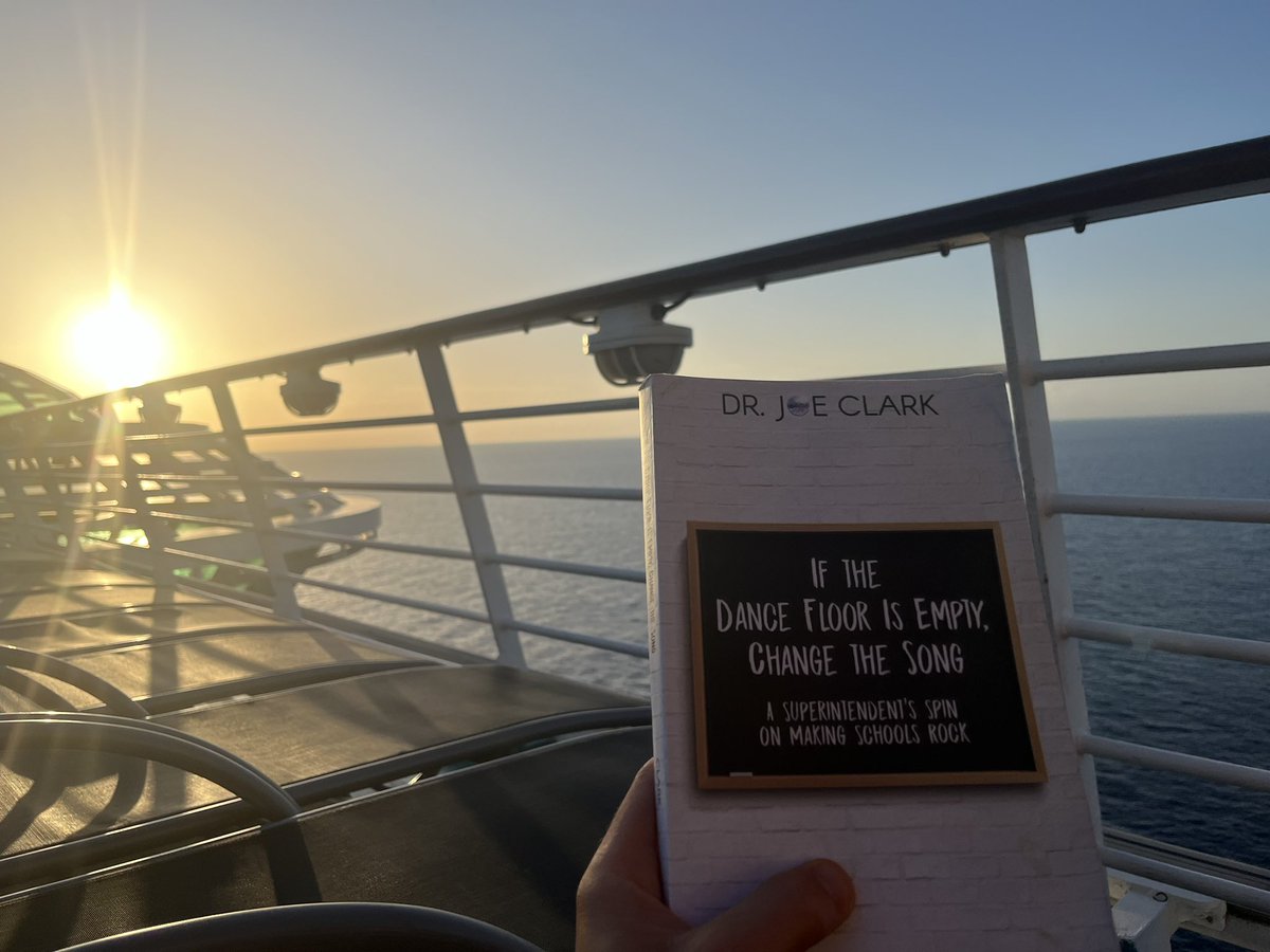 Decided to bring <a href="/DrJoeClark/">Joe Clark</a>’s book on vacay last week to refocus my teacher mind on what really matters before the new school year. Nervous about teaching a new curriculum, I am reminded that good teaching “goes back to three things: relationships, relationships, relationships”