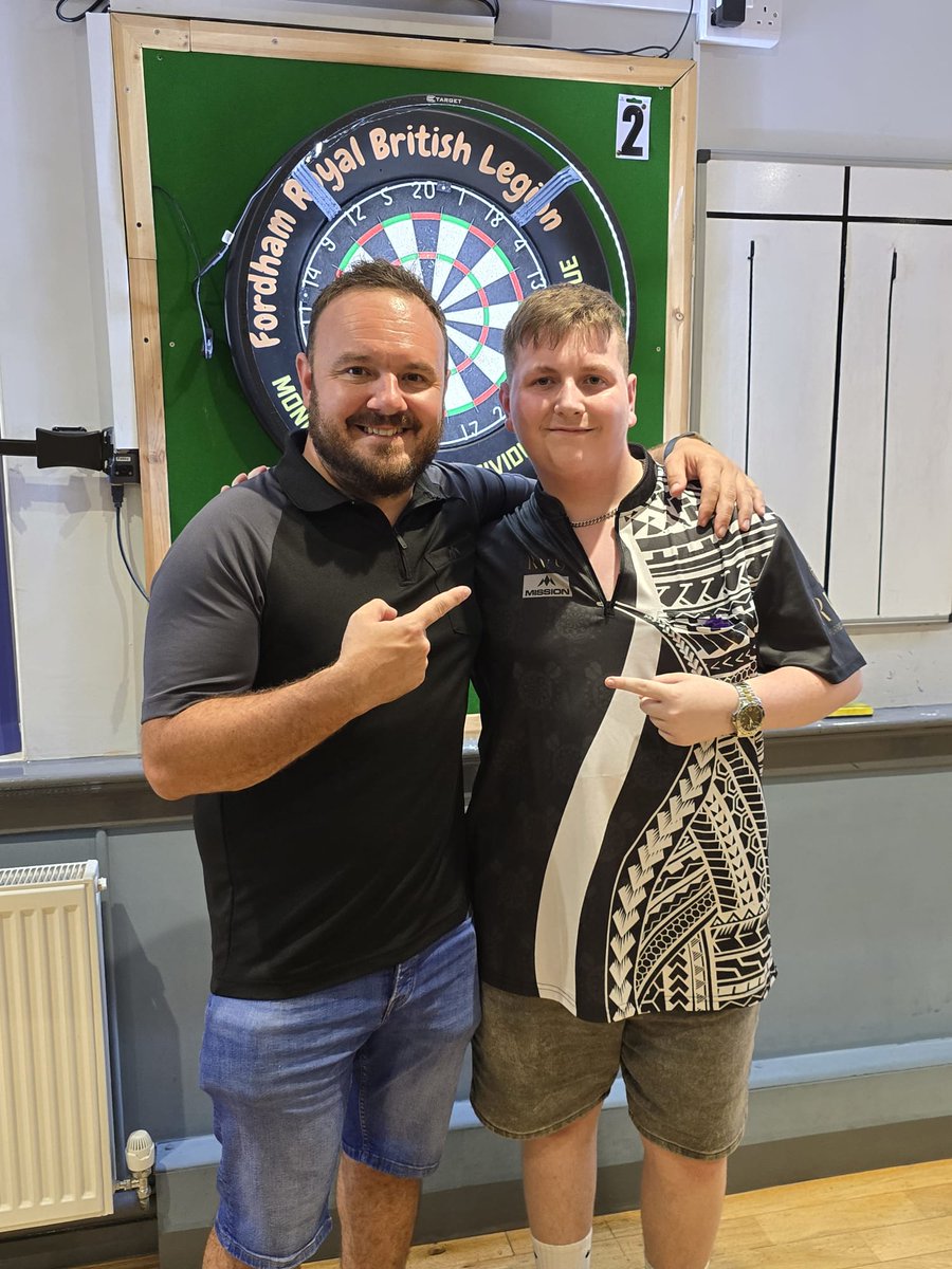 🎯HurricaneHarv🎯 #TeamMission (@harv180) on Twitter photo Great comp last night at the Fordham Royal British Legion. Made the final and lost against fellow Mission teammate <a href="/BrettClaydon/">Brett Claydon</a> well played mate 🎯👏👏 I played really well, averaged 91 in earlier games, but fell short in the final with an 80 avg 💪 Great comp last night at the Fordham Royal British Legion. Made the final and lost against fellow Mission teammate <a href="/BrettClaydon/">Brett Claydon</a> well played mate 🎯👏👏 I played really well, averaged 91 in earlier games, but fell short in the final with an 80 avg 💪