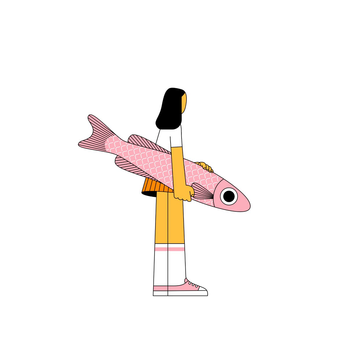 kenwongart's tweet image. Long Fish

#AffinityDesigner