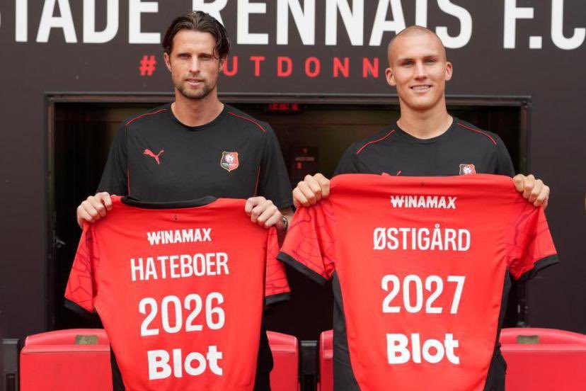QUEL MERCATO DU STADE RENNAIS 🤯❤️🖤

🇩🇰 Grønbæk (15 M€)
🇧🇷 F.Bruno (14 M€) ⌛️
🇨🇴 A.Gómez (10 M€)
🇫🇮 G.Kamara (10 M€)
🇳🇴 Østigard (7 M€)
🇩🇰 H.Meister (7 M€)
🏴󠁧󠁢󠁷󠁬󠁳󠁿 J.James (5 M€)
🇳🇱 Hateboer (2 M€)
🇲🇦 Jouab (1 M€)
🇲🇦 Ait Boudlal 
🇵🇹 André Gomes (libre) ❓

Let him cook. 👨‍🍳