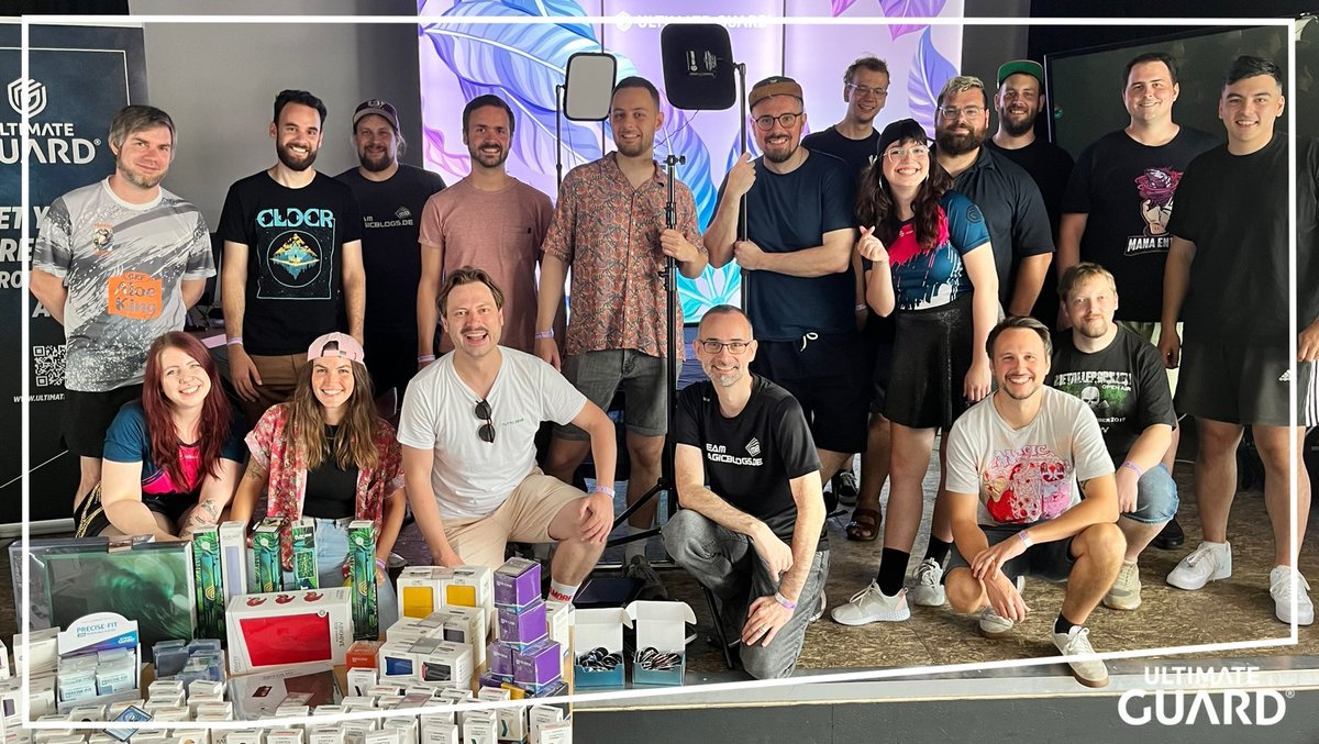Ultimate Guard (@ultimateguard) on Twitter photo #CommandfestFrankfurt by <a href="/JKEntertainmen9/">JKEntertainment</a> always means #DachMTG is coming together. And, #DachMTG means family.
#tcg #jkentertainment #mtgcommunity #ultimateguard #CommandfestFrankfurt by <a href="/JKEntertainmen9/">JKEntertainment</a> always means #DachMTG is coming together. And, #DachMTG means family.
#tcg #jkentertainment #mtgcommunity #ultimateguard