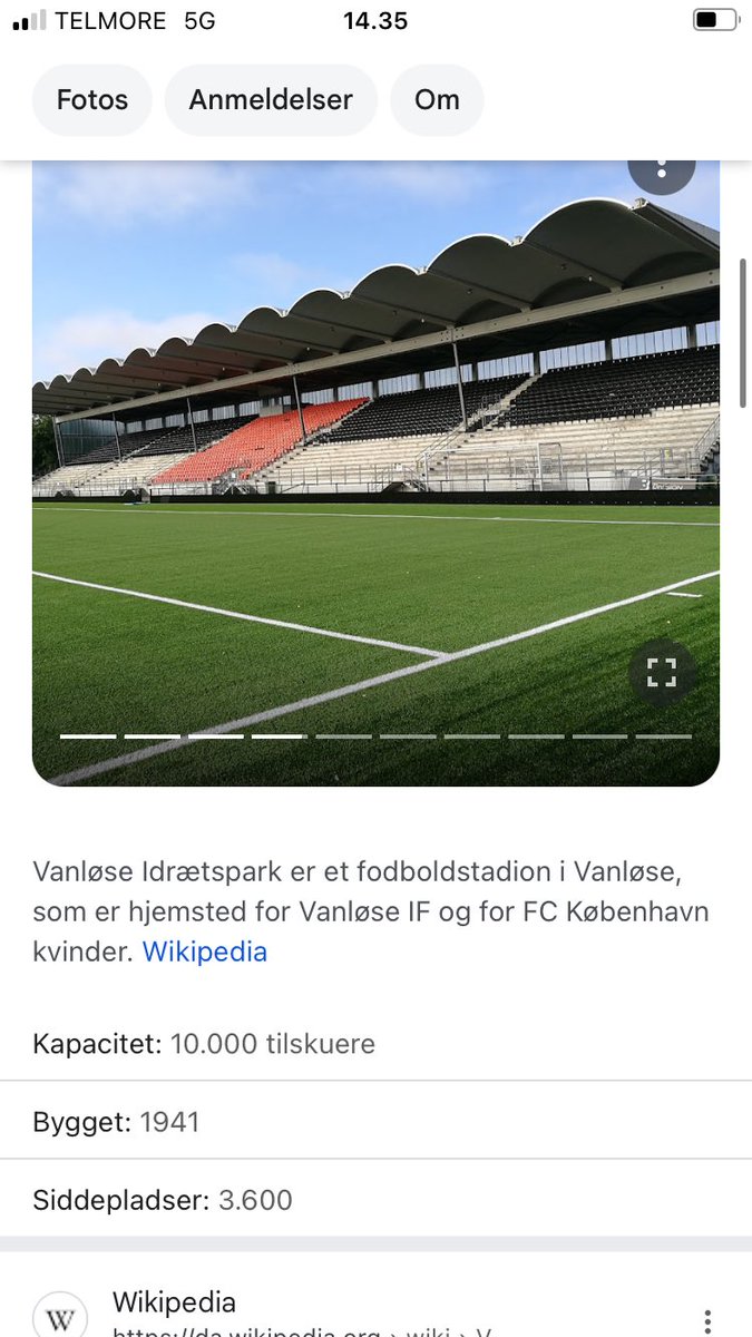 Retrobold's tweet photo. @matibold Der var mere end 5165. Hoved tribunen var pakket og det er de første 3600, der var min det samme på resten af stadion. https://t.co/xWYhQTeKoS