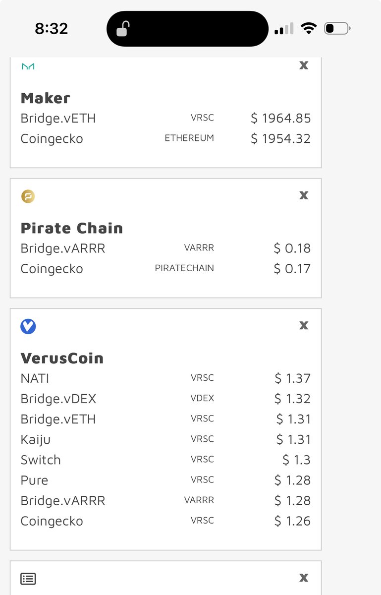 Gamevid4's tweet image. #Verus is separating itself from the rest of crypto. 

Watching all the on chain action and arbitrage within the network is a sight to behold. 

Single chain crypto network holders are not having as much fun 😄

$VRSC