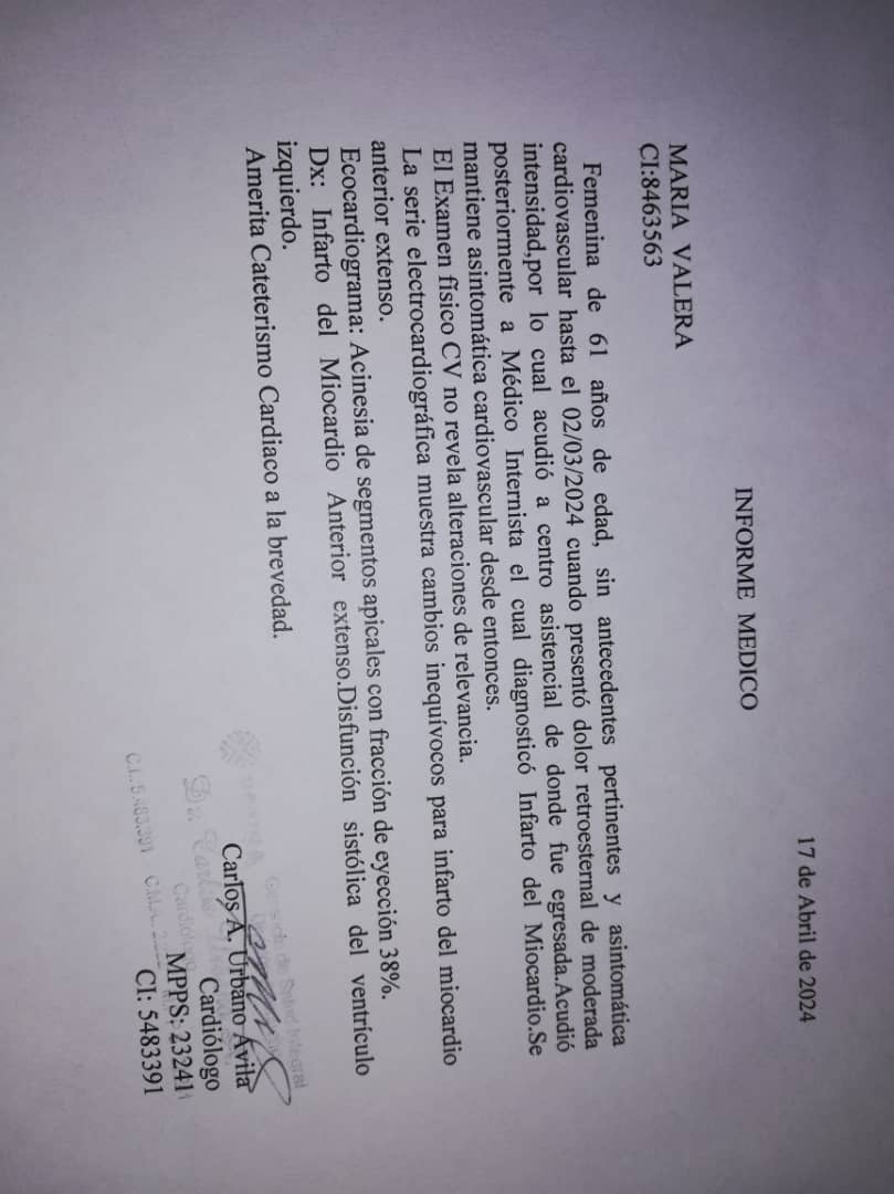JoseHer63743351's tweet photo. @dcabellor saludos desde el Tigre camarada Diosdado tenemos un familiar enferma La diligencia está hecha lo que no tiene es como trasladarce a caracas por favor Nos auxilies para Q no se nos muera cualquiera información les doy Detalles https://t.co/vyczn7dlOG