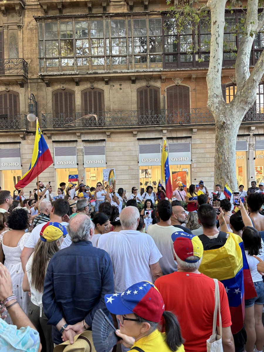 libonnyamir's tweet photo. #HastaElFinalVenezuela desde Palma de Mallorca https://t.co/AmEhUqb4bu