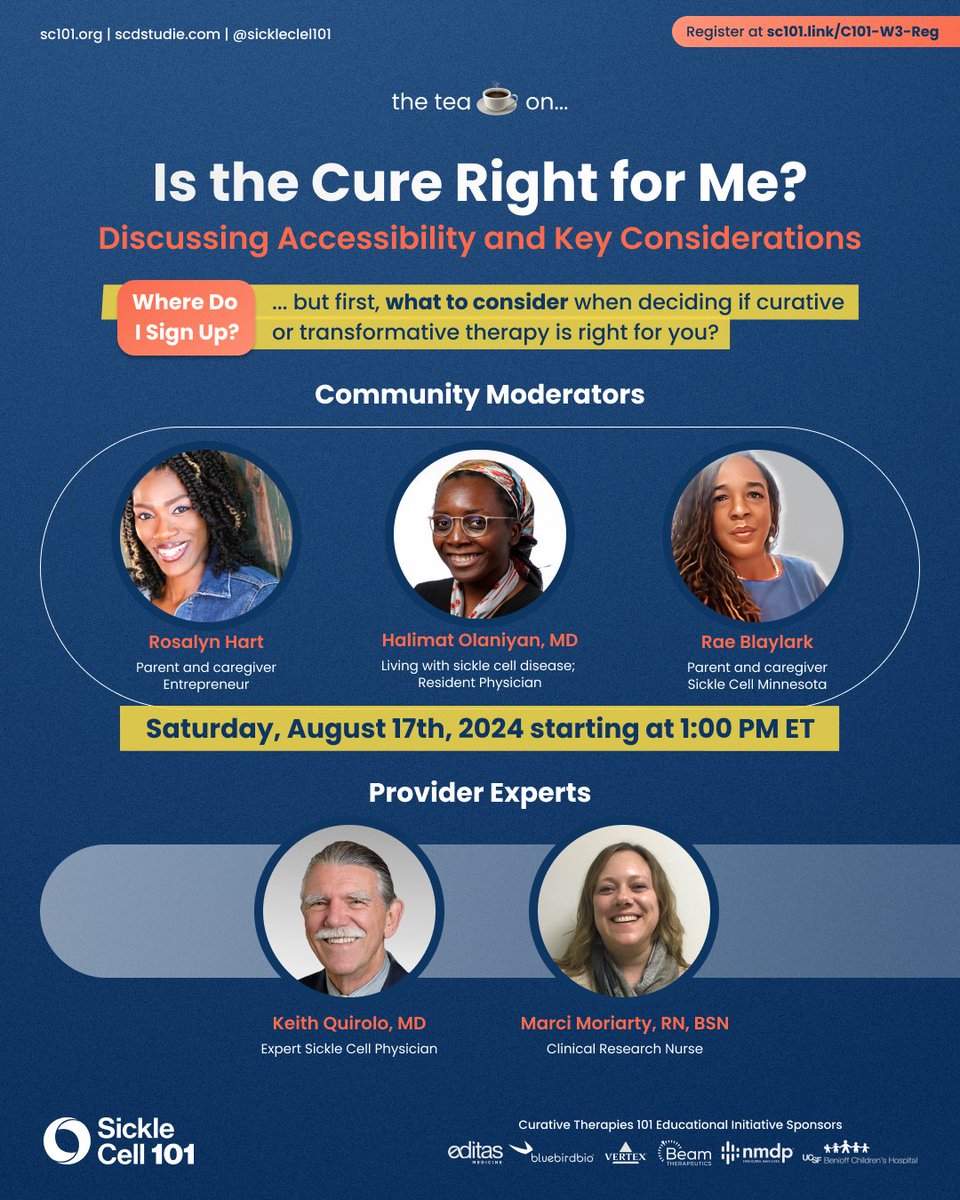 Is the Cure Right for Me? Event is happening right now! Join here: us02web.zoom.us/webinar/regist…