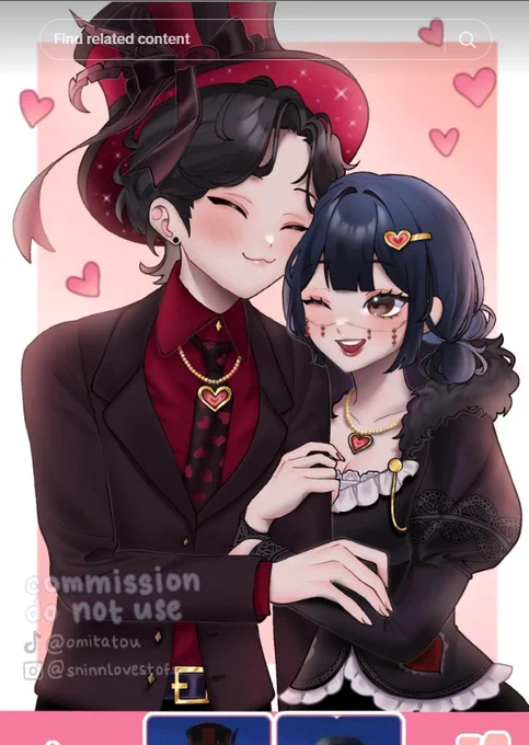 I was really disappointed to find out someone traced my illustration to draw a commssion work. They traced over my lynlumi illustration. I compared it side to side, the pose, face and even the shading was identical.I'm more sad to know that a client was scammed getting this 