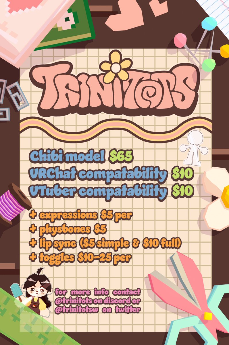 Trinitots！ tweet media