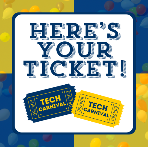 OIT’s Tech Carnival is completely FREE to all UCO Students and Staff! Stop by next Thursday at the Bronze Tent to play games, learn more about OIT, and win prizes! 😎

💙August 22, 10 am - 2 pm, Located between the LAR and CTL buildings💙

*Tickets are not required to enter* 😱