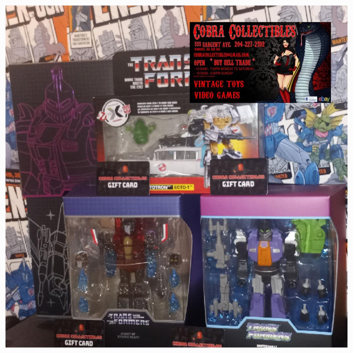 EnerConWpg's tweet photo. Ener-Con would like to send a big thank you out to @CobraWinnipeg for their generous prize donations for this year's event!

Be sure to check out Cobra Collectibles at 555 Sargent Ave in Winnipeg!

Ener-Con 2024 is next weekend, August 23rd &amp; 24th Bord Aire Community Centre ! https://t.co/SzBgDzm3lN