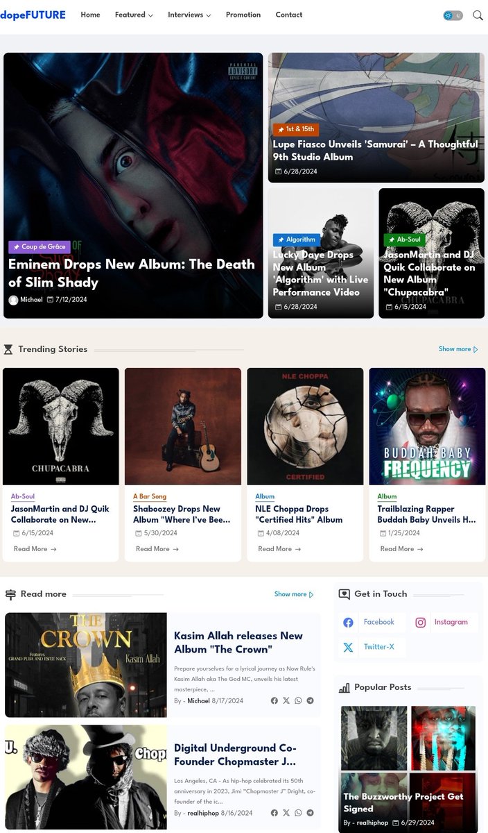 Fresh on DOPEFUTURE.com <a href="/kasallday/">Kasim Allah</a> releases his album The Crown 👑 dopefuture.com/2024/08/kasim-…