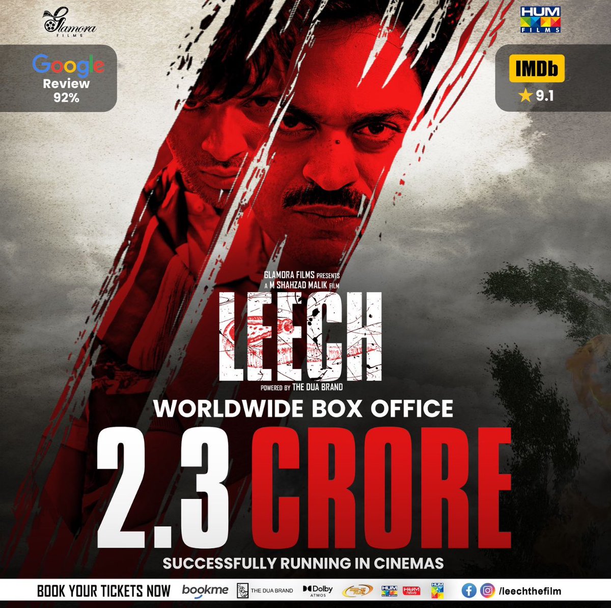 naveedrazaactor's tweet photo. LEECH - Making waves Alhamduaahllah all over the globe. #Leechthefilm https://t.co/gHFLfUDJ9R