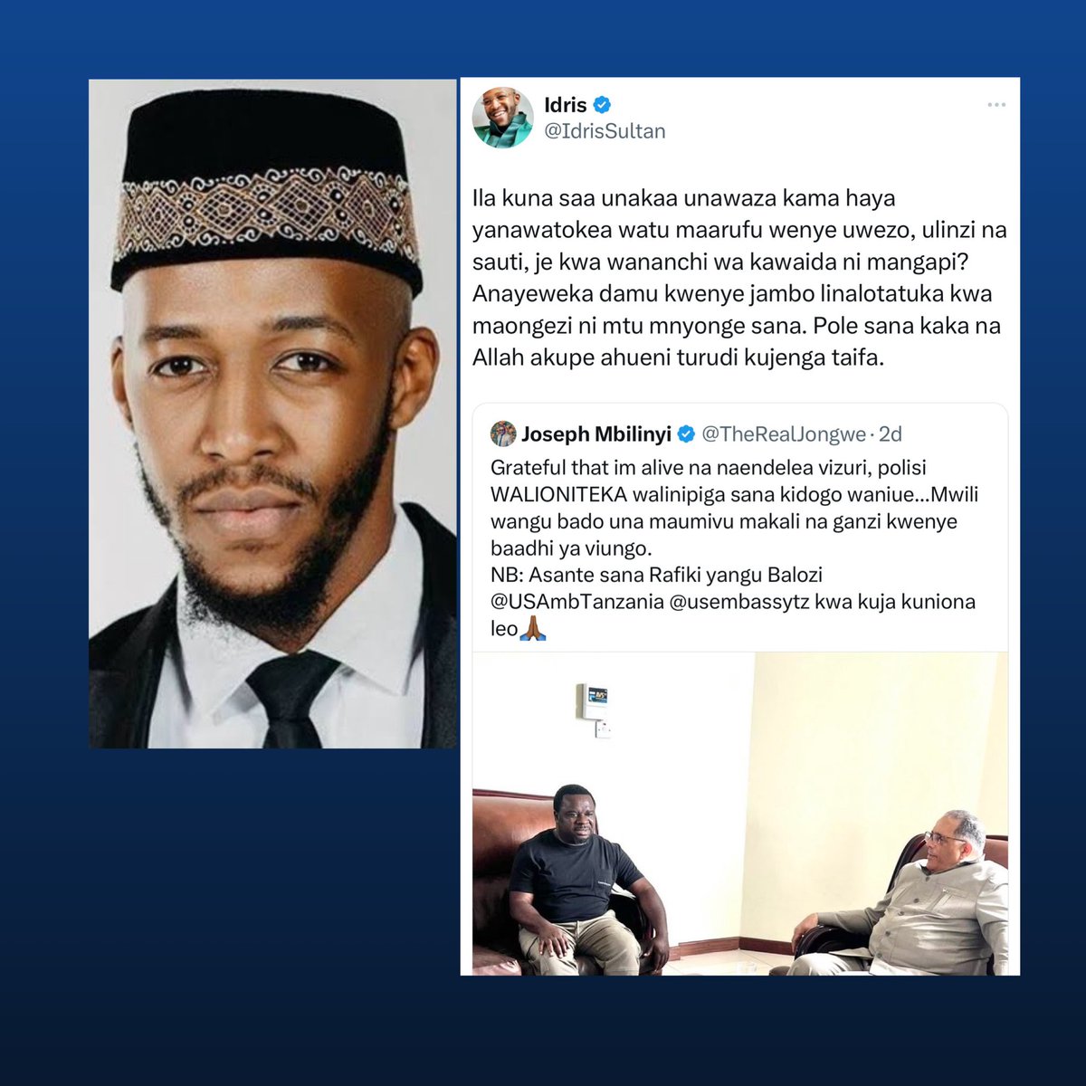 millardayo's tweet photo. ✍️ @IdrisSultan https://t.co/Ot472nWnWY