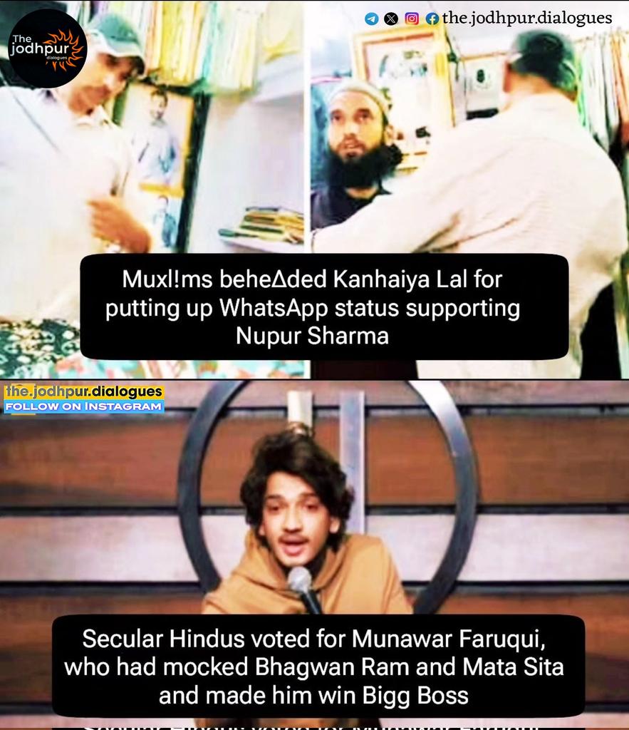 jodhpurdailogue's tweet photo. Bur musalman khatre me hai 🤕
#libramdu #seculer https://t.co/IMFkkIqgDt