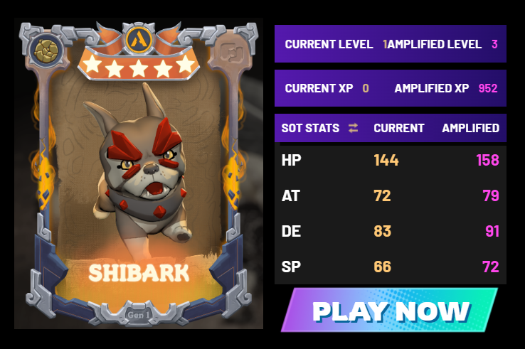 Came back to <a href="/AuroryProject/">Aurory</a> and found some free eggs and crystals! Hatched a set of 8 free eggs and got this!!!!!!! Went straight to the amplifier!!!! How did I do?🥳🥳